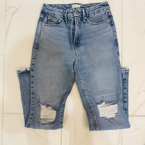 Good American Straight Leg Jeans